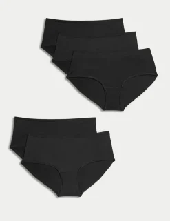 5pk Microfibre Low Rise Shorts