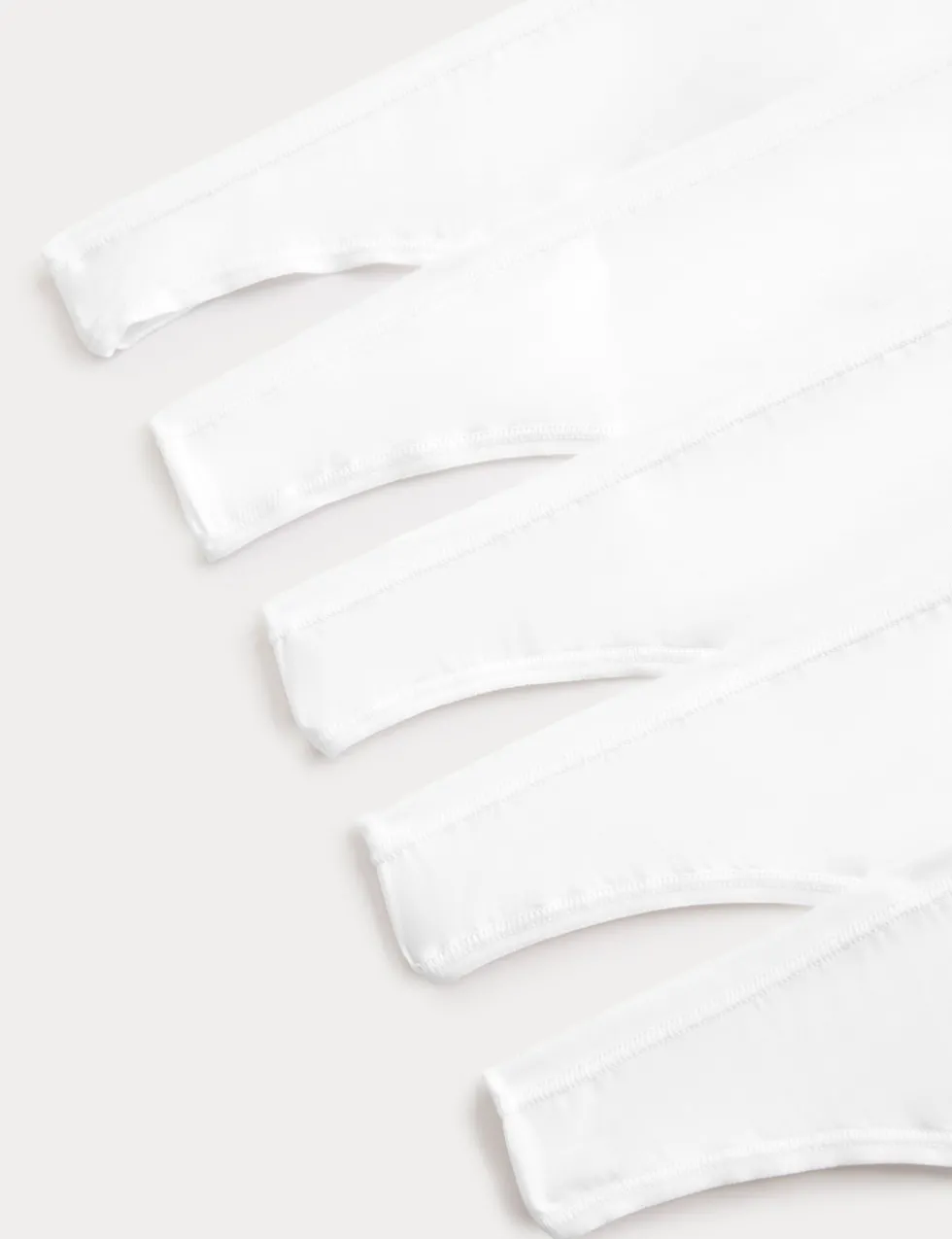 5pk Microfibre Low Rise Thongs