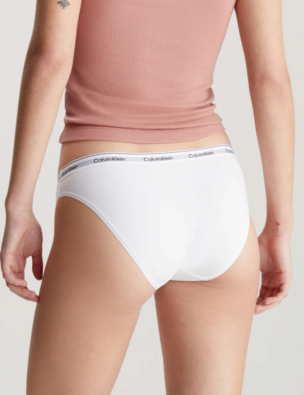 3pk Modern Logo Cotton Rich Bikini Knickers