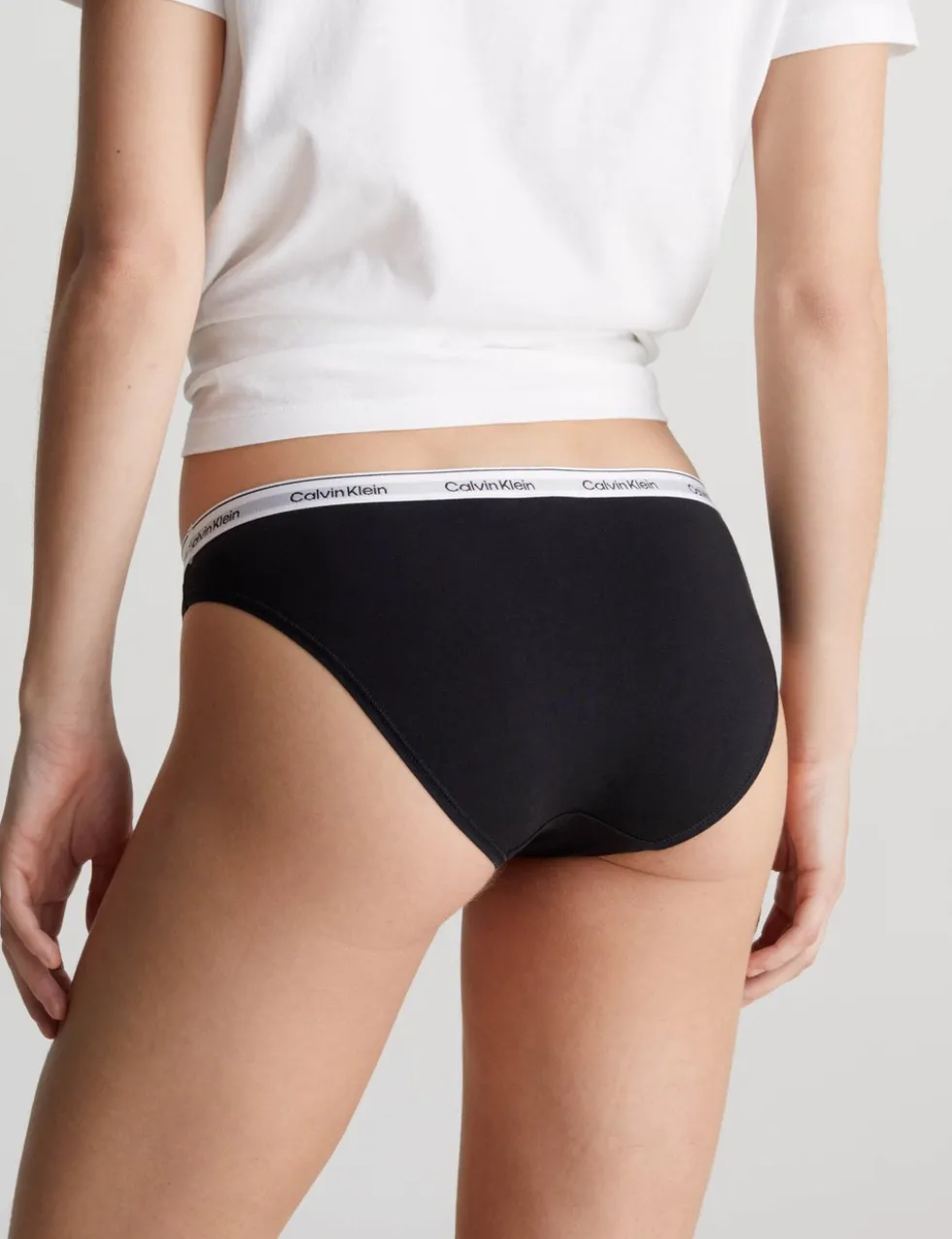 3pk Modern Logo Cotton Rich Bikini Knickers