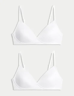 2pk Non Wired First Bras AA-D