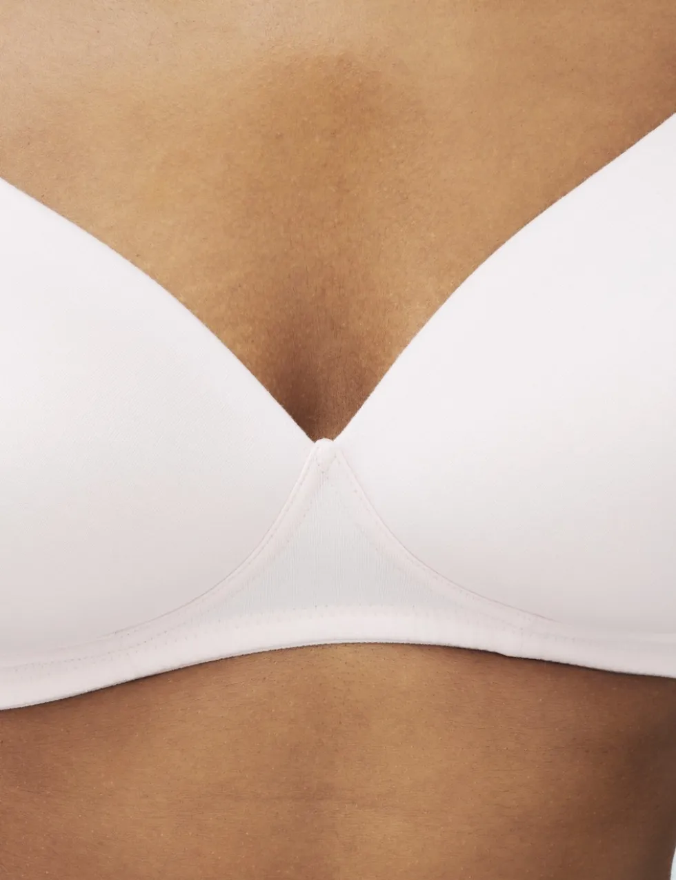 3pk Non Wired T-Shirt Bras A-E