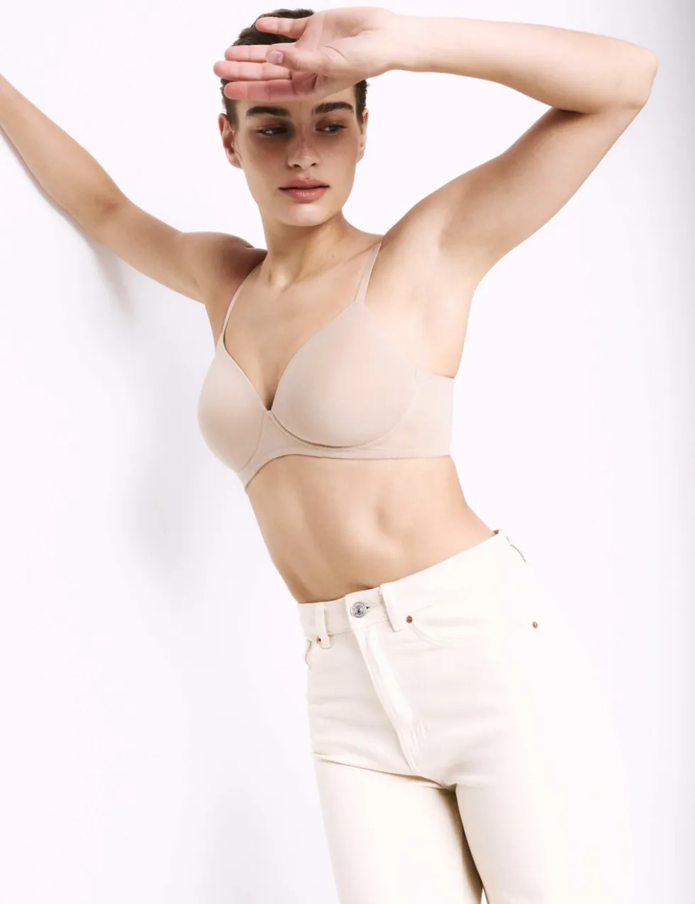 3pk Non Wired T-Shirt Bras A-E