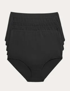 5pk Pure Cotton Full Briefs