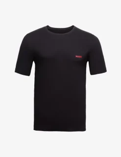 3pk Pure Cotton Jersey Logo T-Shirt