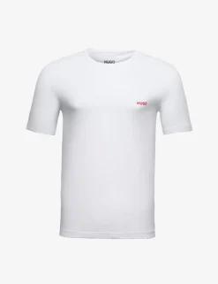 3pk Pure Cotton Jersey Logo T-Shirt