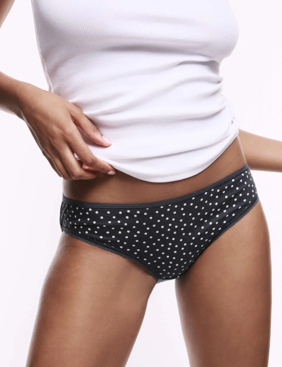 5pk Pure Cotton Printed Bikini Knickers