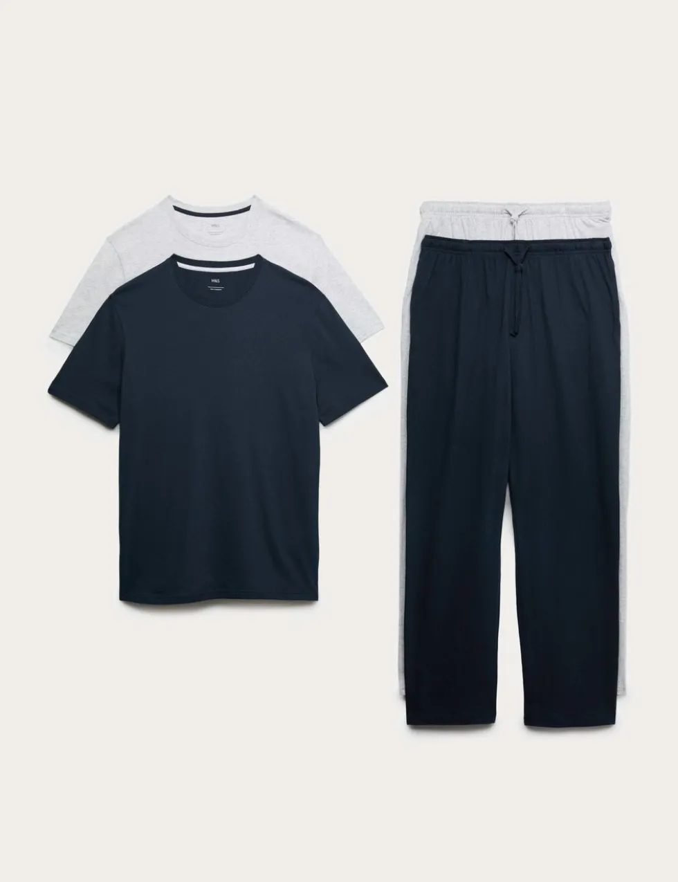 2pk Pure Cotton Pyjama Sets