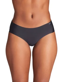 3pk Pure Stretch No Show Hipster Knickers