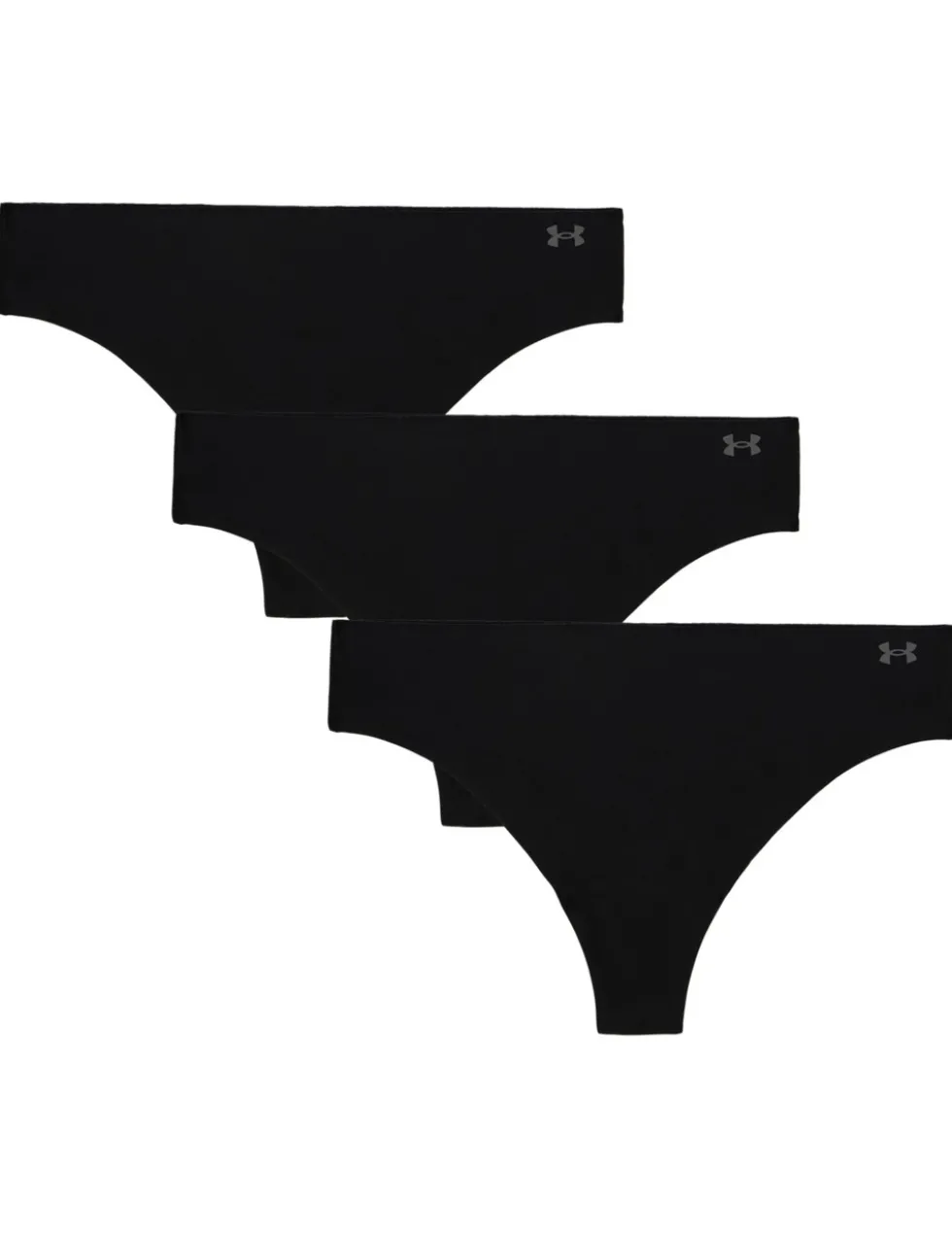 3pk Pure Stretch No Show Thongs
