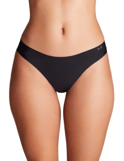 3pk Pure Stretch No Show Thongs