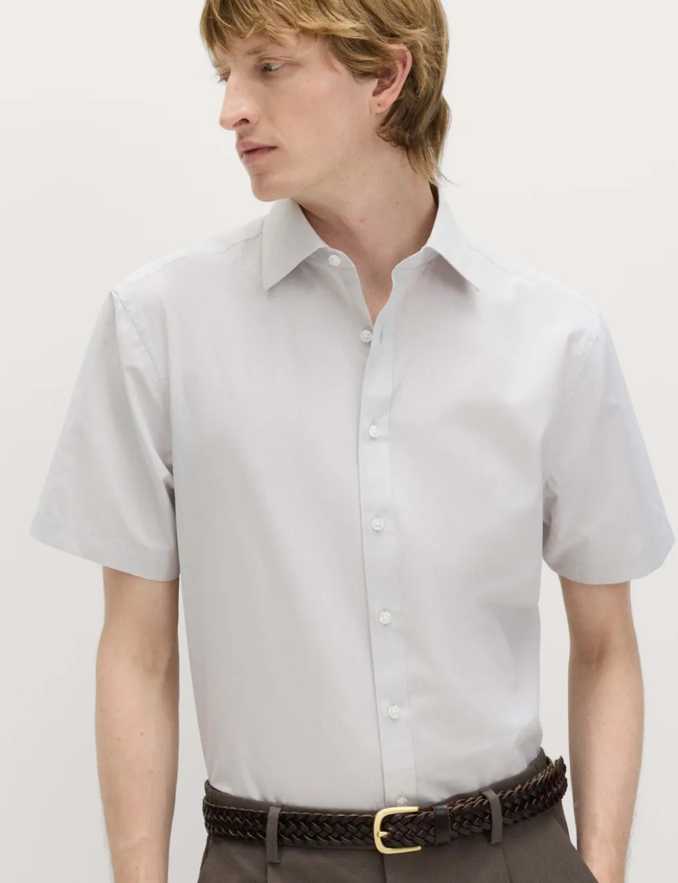 2pk Regular Fit Easy Iron Check Shirts