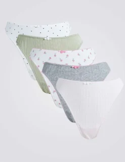 5pk Rosie Thongs
