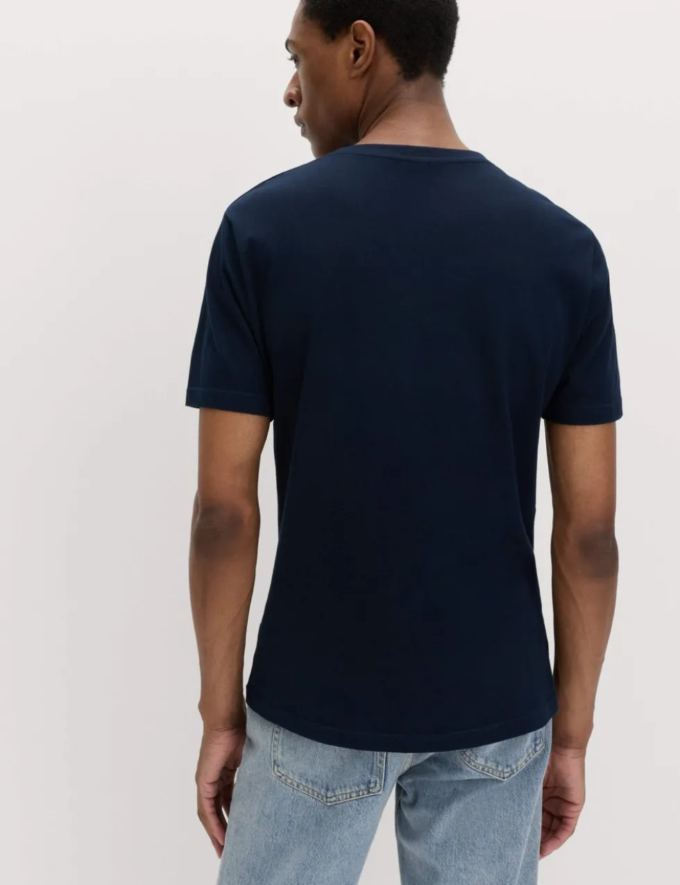 3pk Slim Fit Pure Cotton Crew Neck T-Shirts
