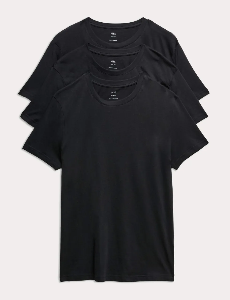3pk Slim Fit T-Shirts