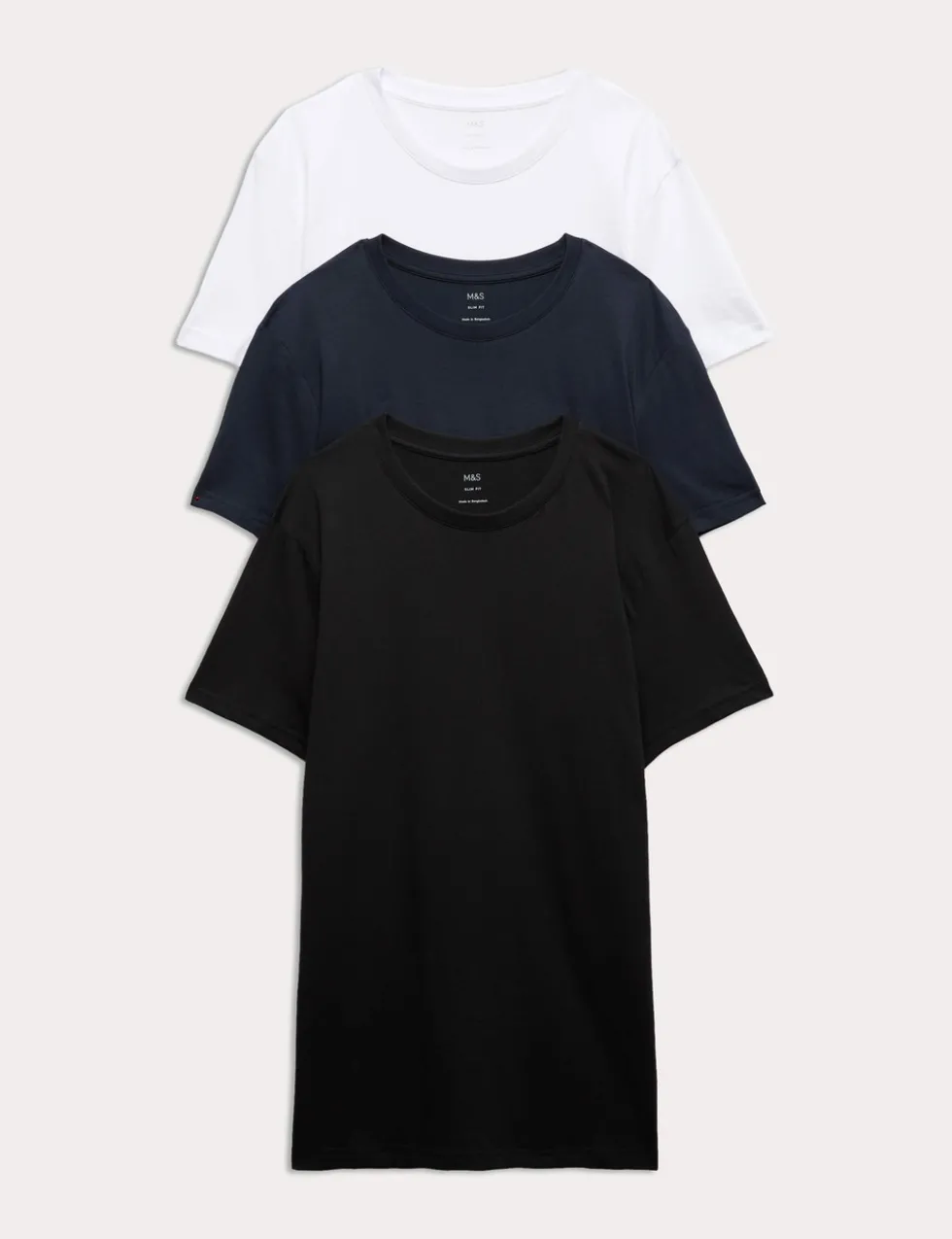 3pk Slim Fit T-Shirts