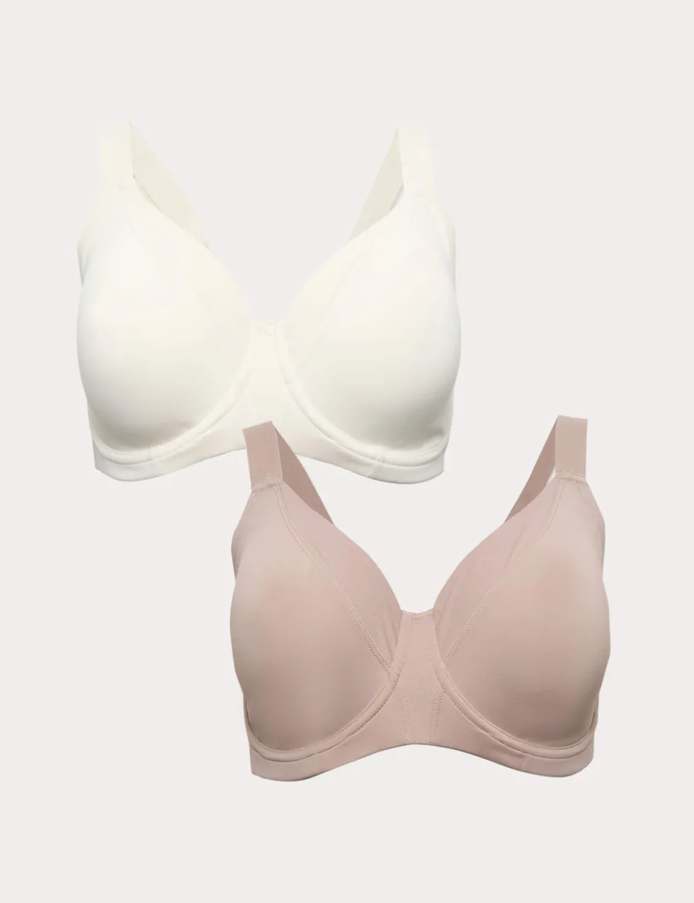 2pk Ultimate Support Wired Sports Bras (A-H)