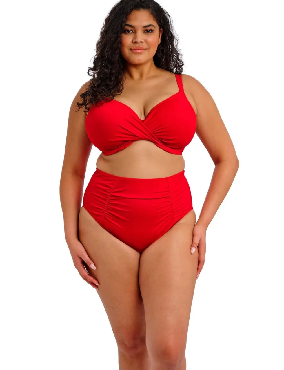 Plain Sailing High Waisted Smoothing Bikini Bottoms