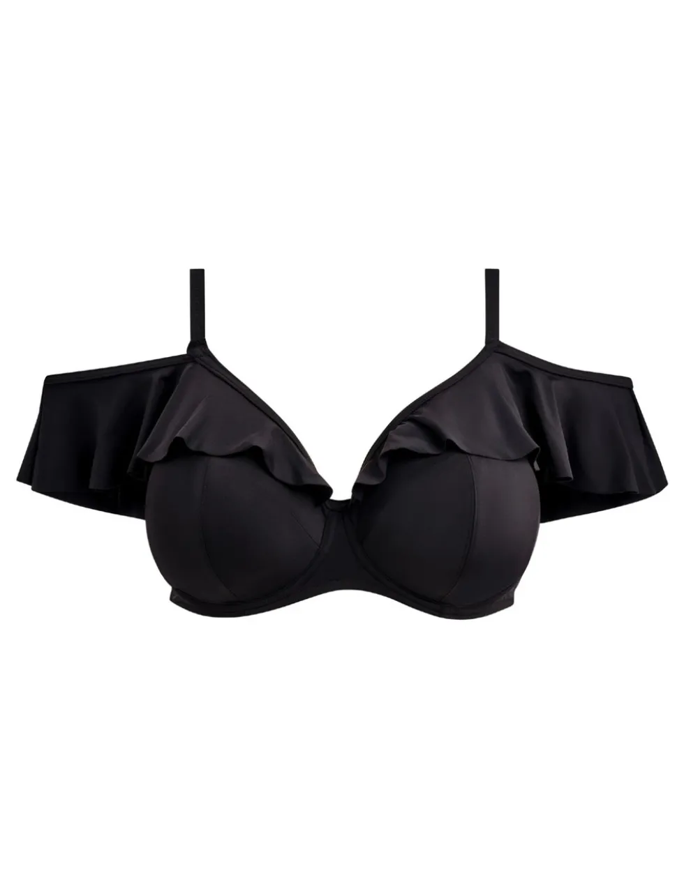 Plain Sailing Wired Plunge Bikini Top (DD-HH)