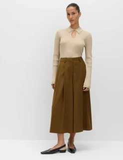 Pleat Front Culottes