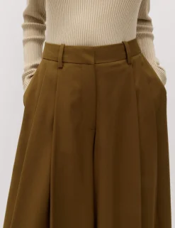 Pleat Front Culottes