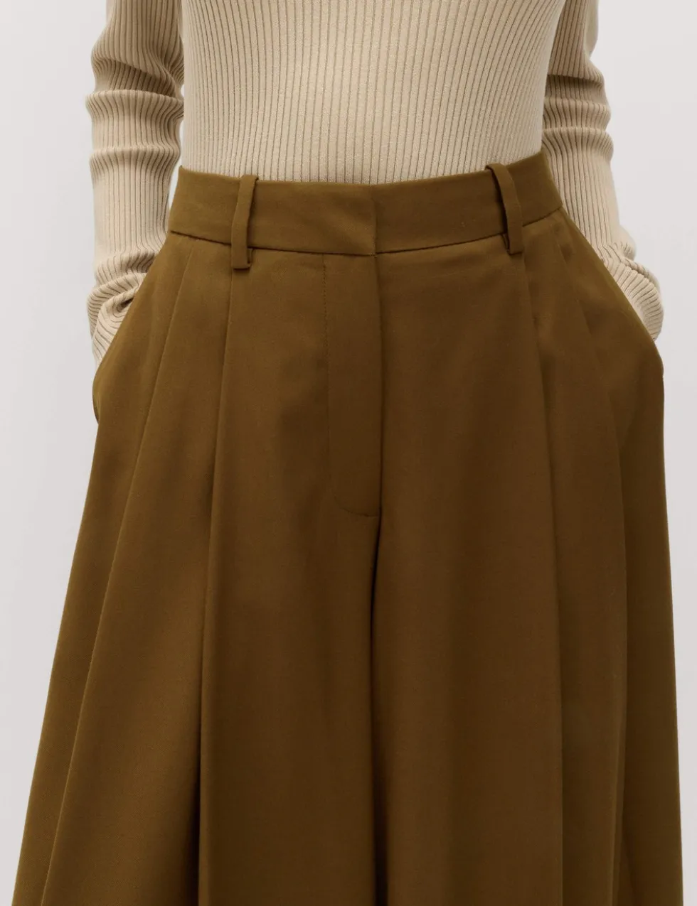 Pleat Front Culottes
