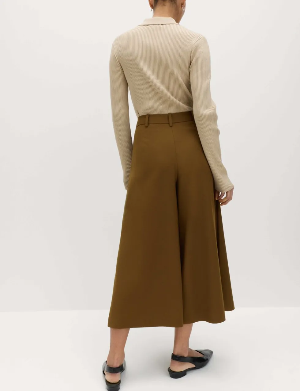 Pleat Front Culottes