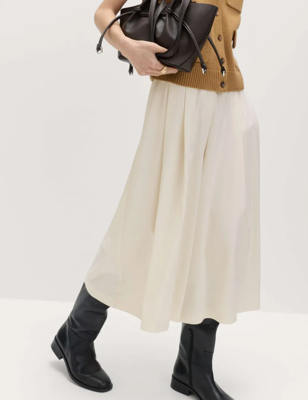 Pleat Front Culottes