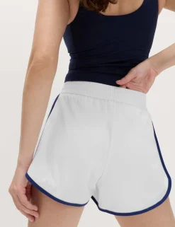 Pleated Layered High Waisted Shorts