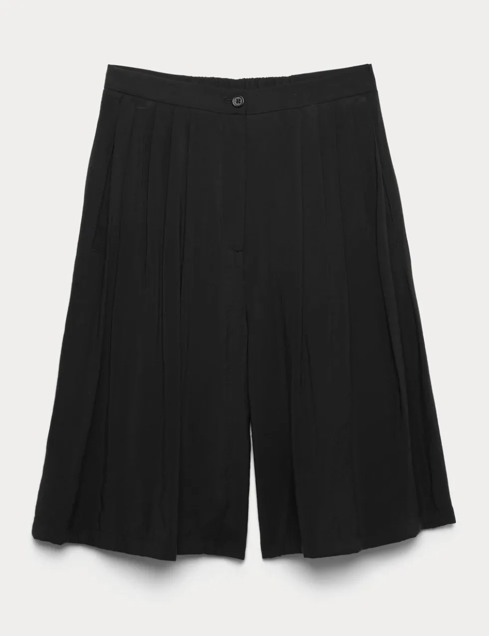 Pleated Longline Shorts