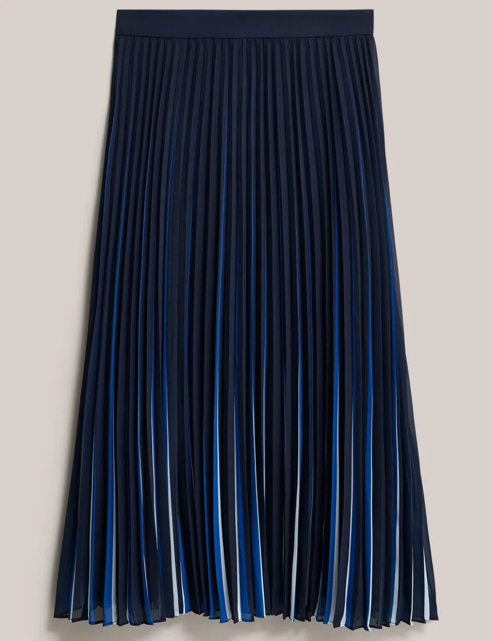 Pleated Midi Skirt