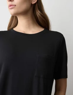 Pocket Detail Pyjama Top