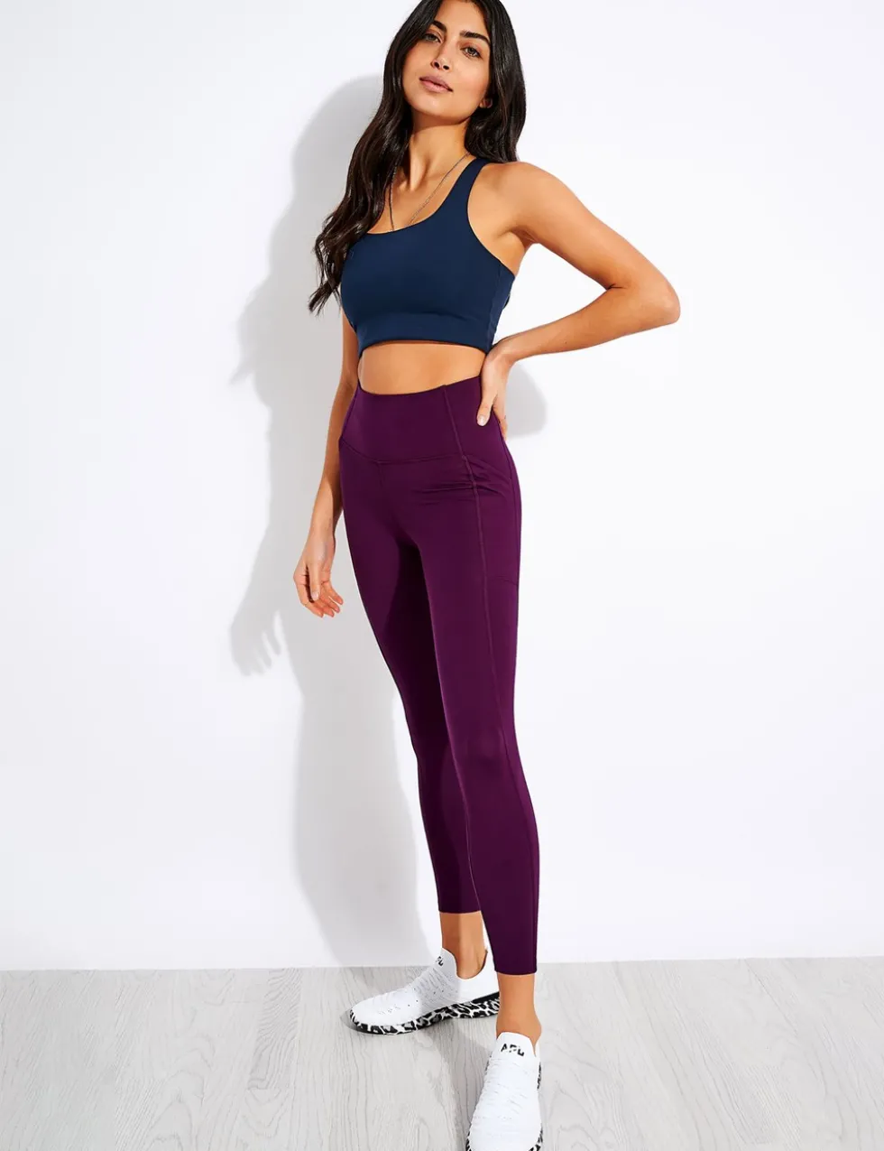 Pocket High Waisted 7/8 Leggings