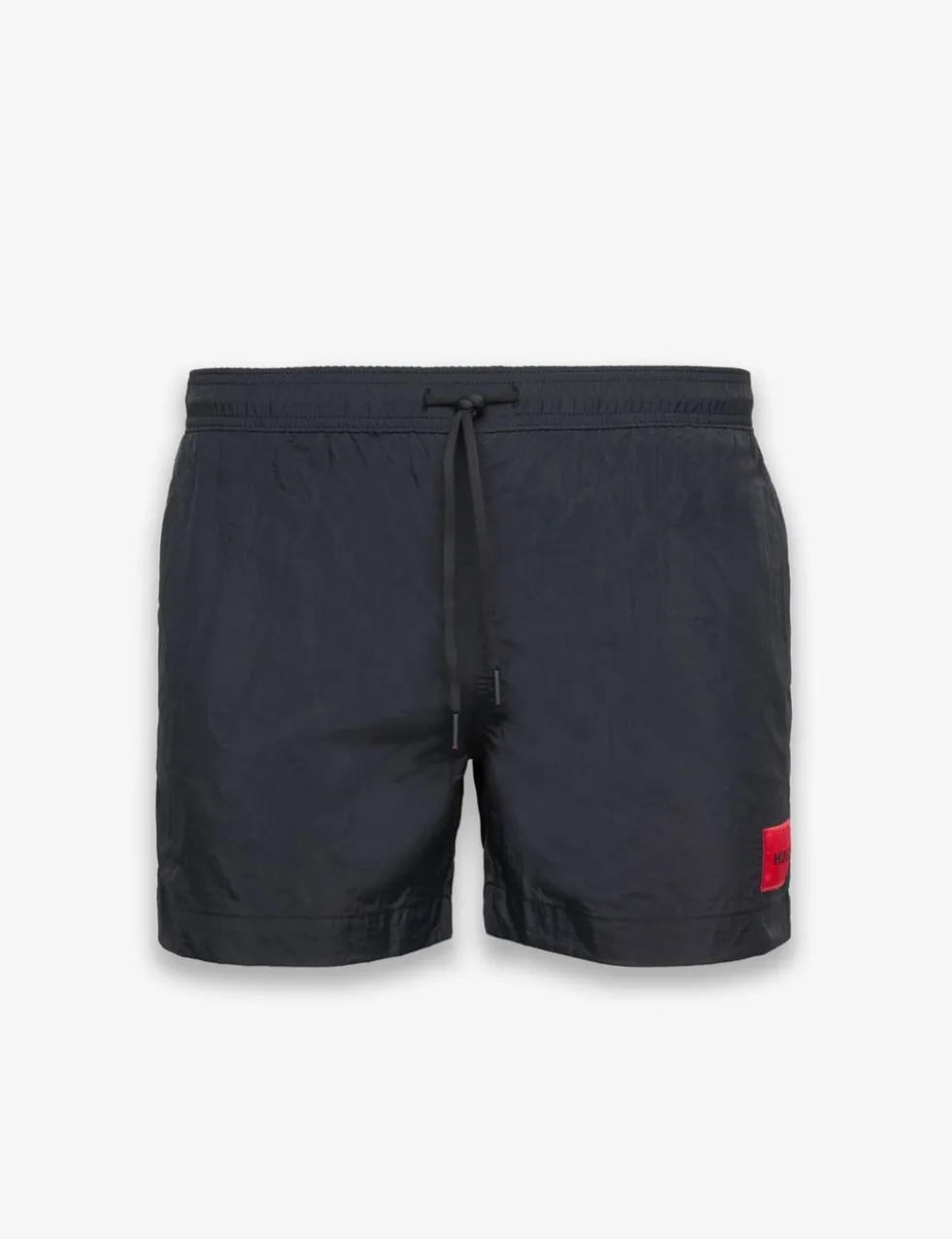 Pocketed Quick Dry Logo Label Swim Shorts