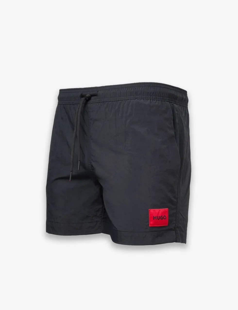 Pocketed Quick Dry Logo Label Swim Shorts