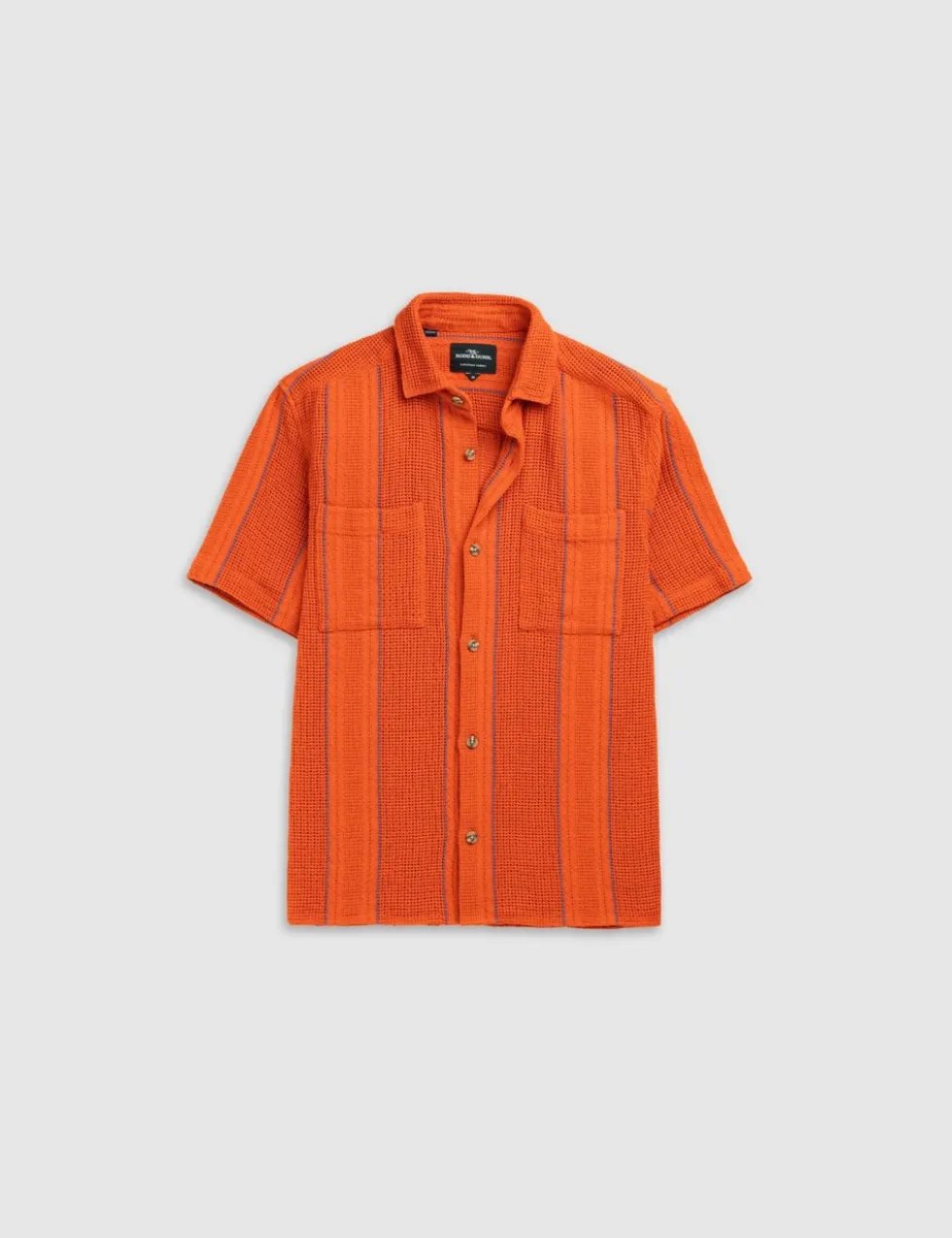 Point Break Pure Cotton Textured Shirt