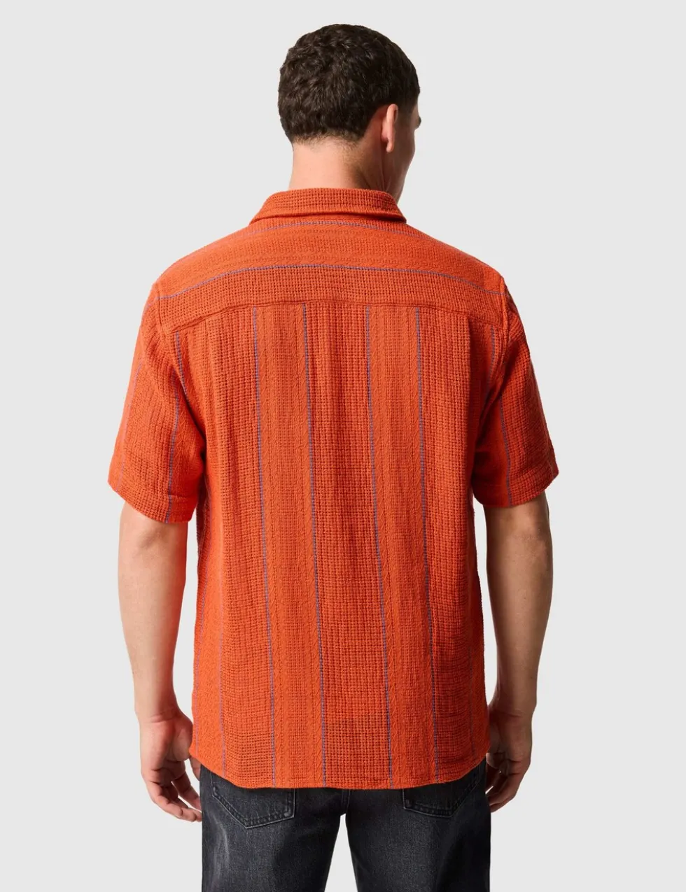 Point Break Pure Cotton Textured Shirt