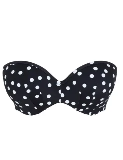 Polka Dot Bandeau Bikini Top (D-H)