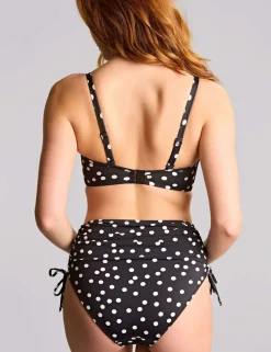 Polka Dot Bandeau Bikini Top (D-H)