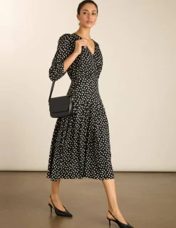 Polka Dot Midi Tea Dress