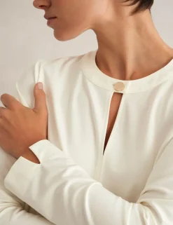 Ponte Crew Neck Top