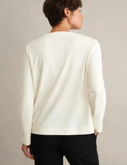 Ponte Crew Neck Top
