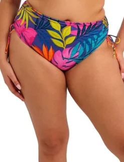 Porto Rafti Floral High Waisted Bikini Bottoms