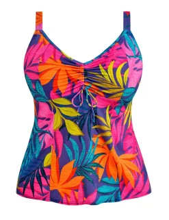 Porto Rafti Printed Padded Tankini Top