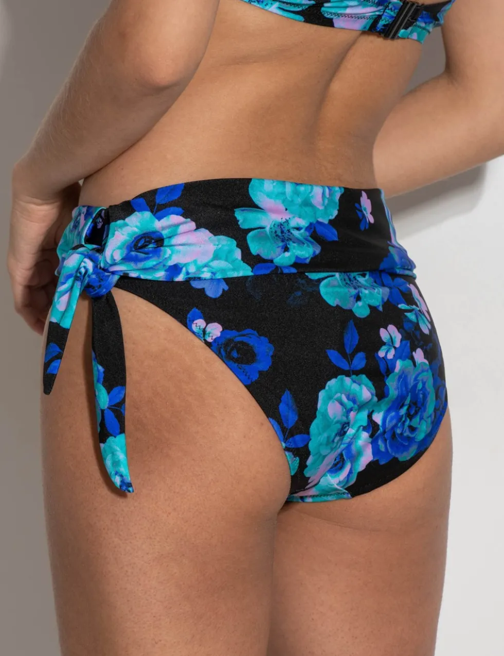 Portofino Tie Side Roll Top Bikini Bottoms