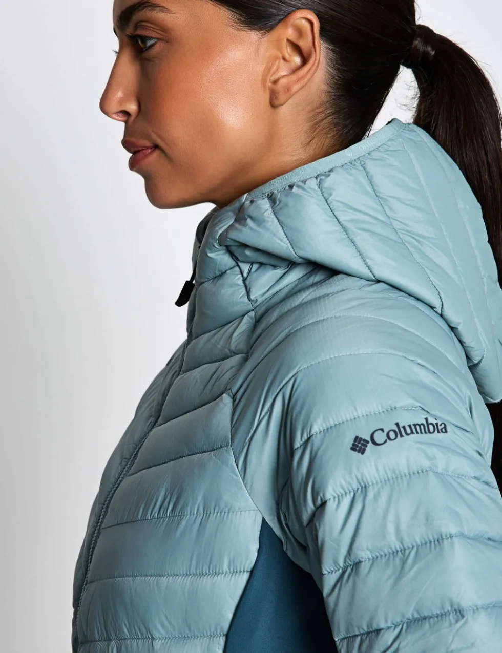 Powder Pass III Hybrid Hooded Puffer Jacket