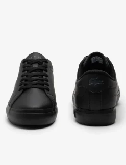 Powercourt Leather Lace-Up Trainers