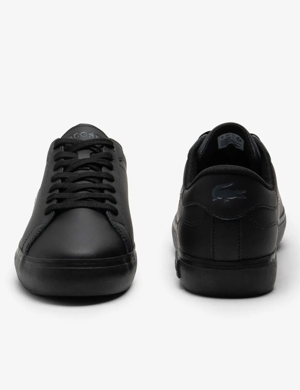 Powercourt Leather Lace-Up Trainers