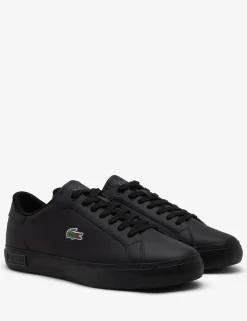 Powercourt Leather Lace-Up Trainers