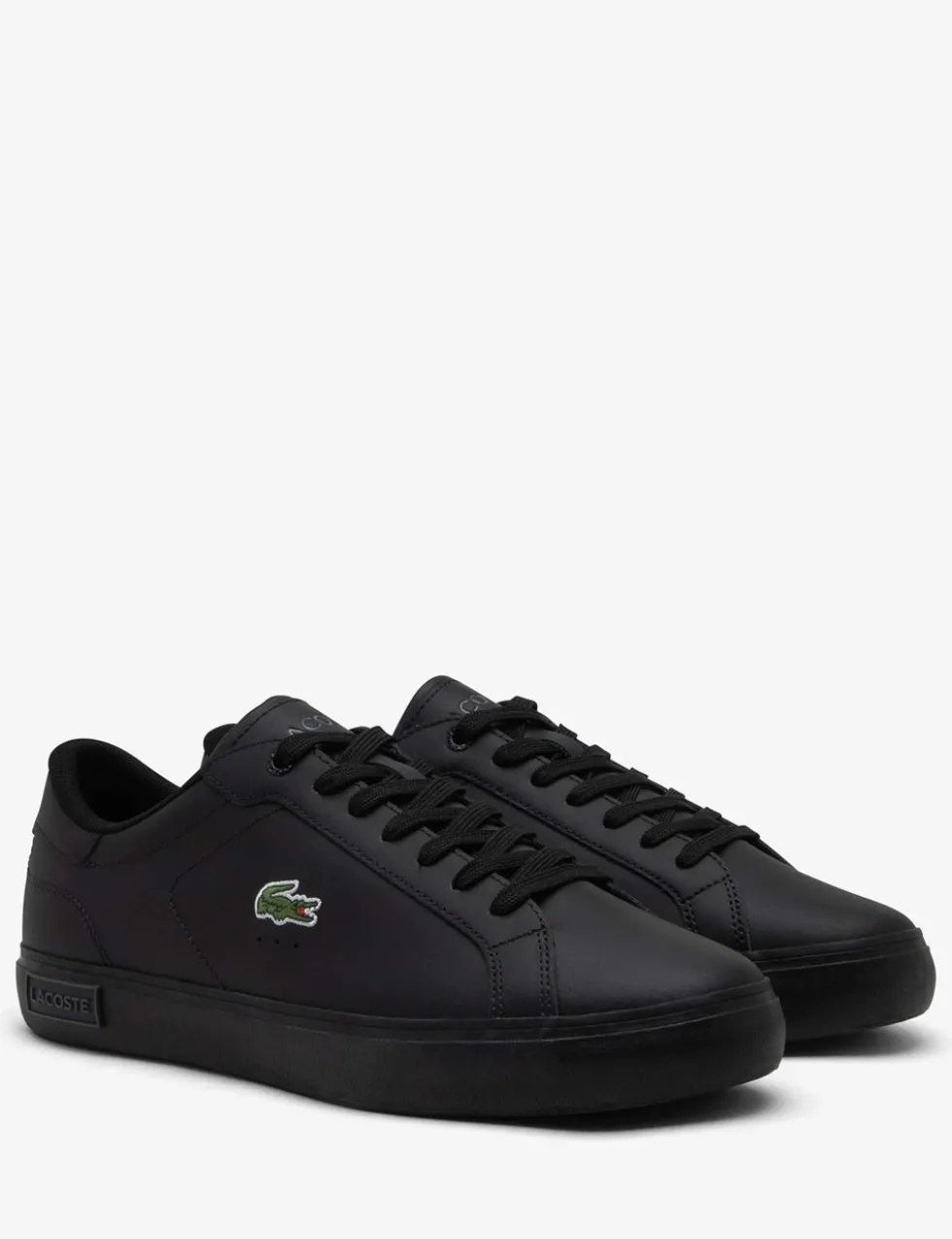 Powercourt Leather Lace-Up Trainers